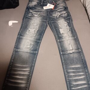 G-Star Men's Faded Distressed Jeans